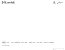 Tablet Screenshot of bloomfields.eu
